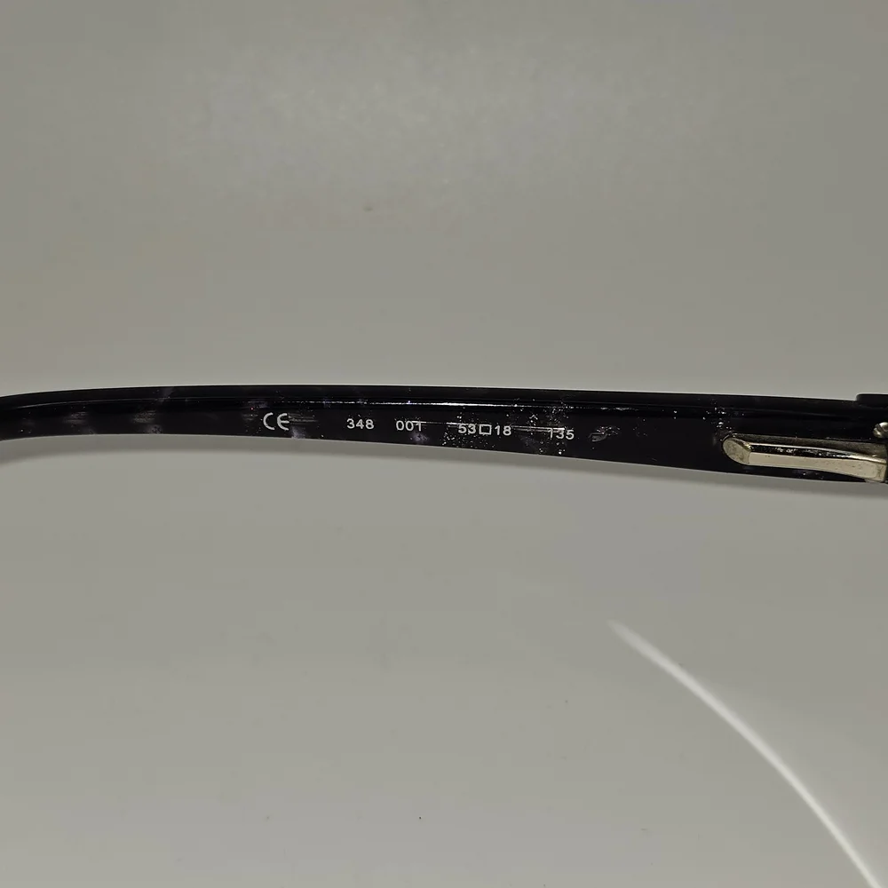 Luxe 348 001 Black Eyeglass Frames‎ 53 18 135 NWT $128 MSRP